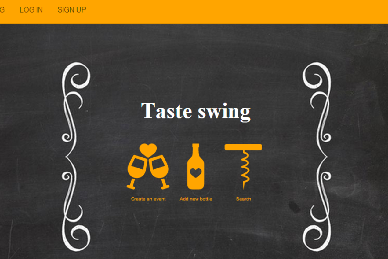 Taste Swing - Virtual wine library